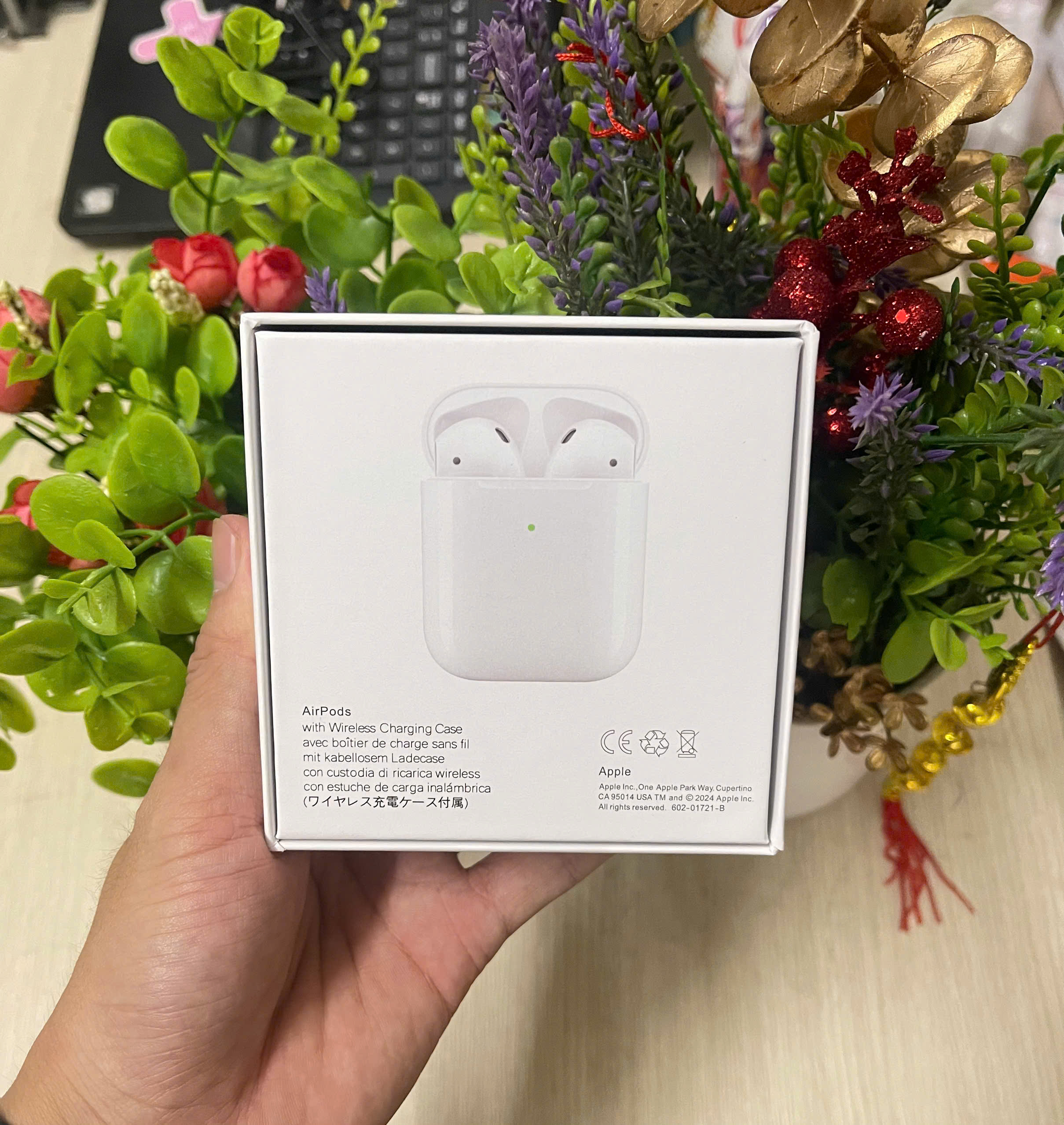 Tai Nghe Airpods Thế Hệ 2 Định Vị Đa Điểm Đổi Tên (Chip Jerry 6973, Bản Lề Chống Gập)