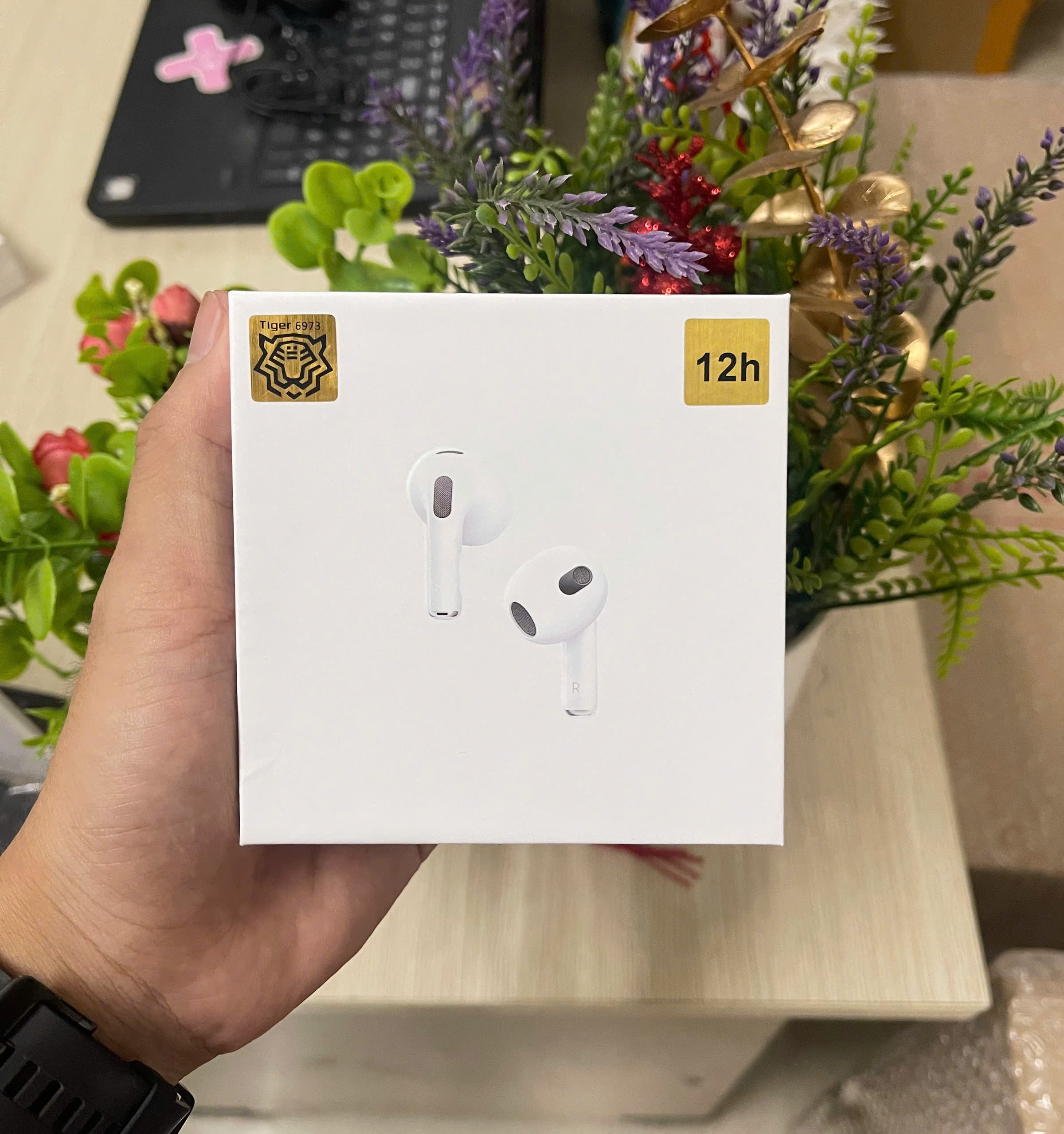 Tai Nghe Airpods Thế Hệ 4 Định Vị Đa Điểm Đổi Tên  (Chip Jerry 6973, Bản Lề Chống Gập)