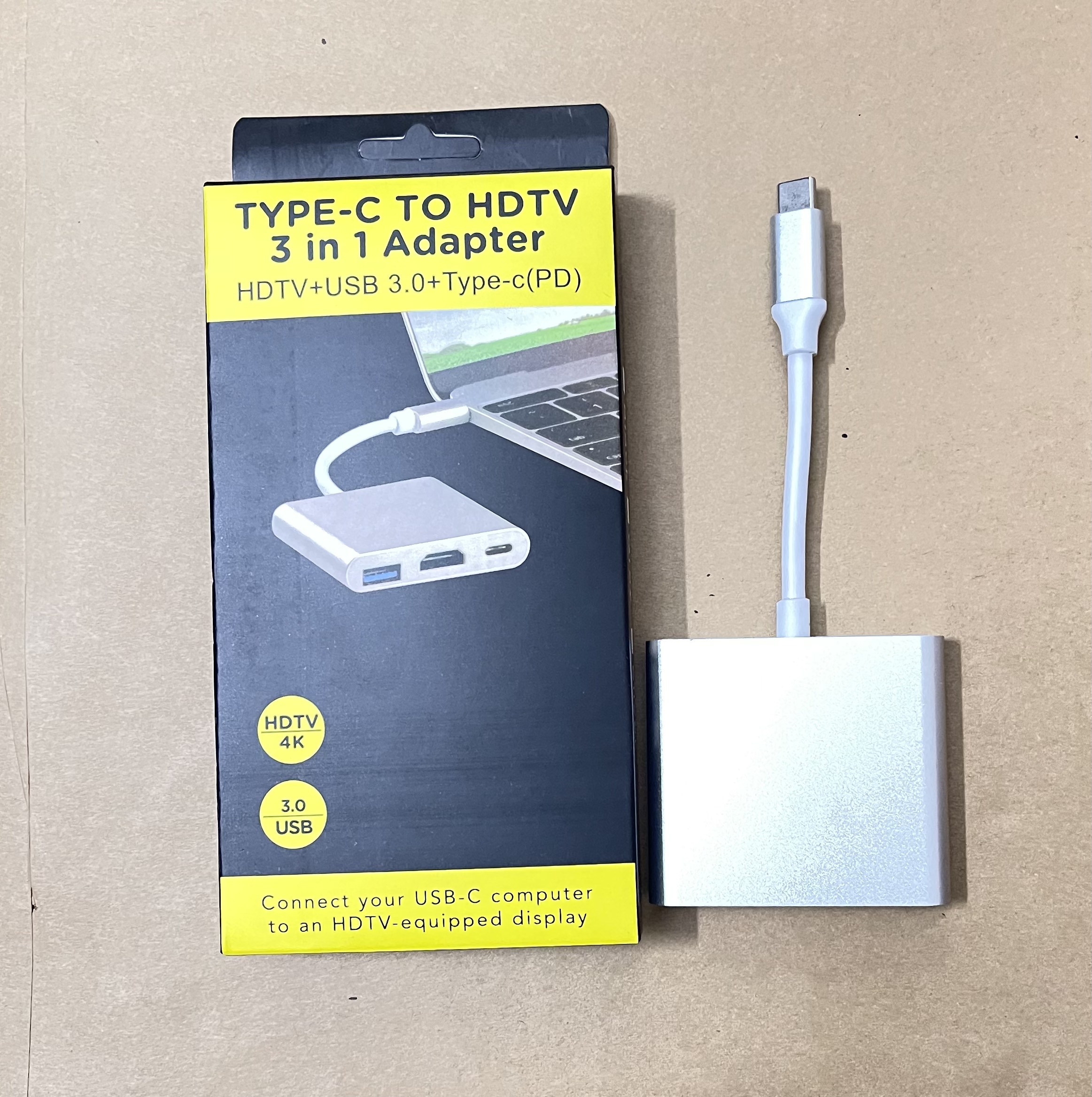 Rắc chuyển TypeC ra HDMI+TypeC+USB