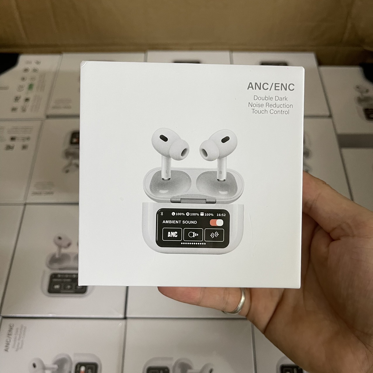 Tai nghe airpod có màn hình hiển thị cảm ứng A9pro